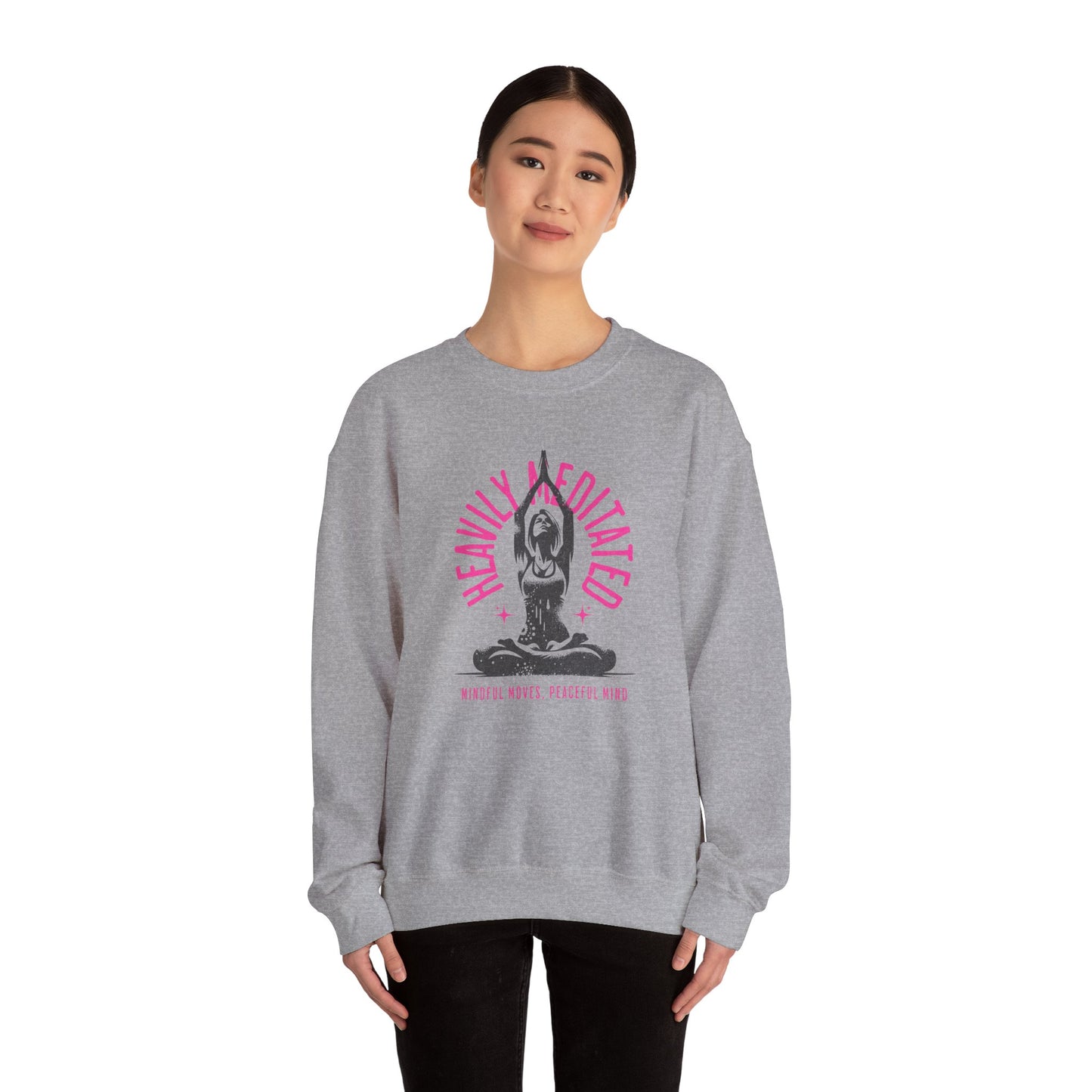 Meditation Inspired Crewneck Sweatshirt