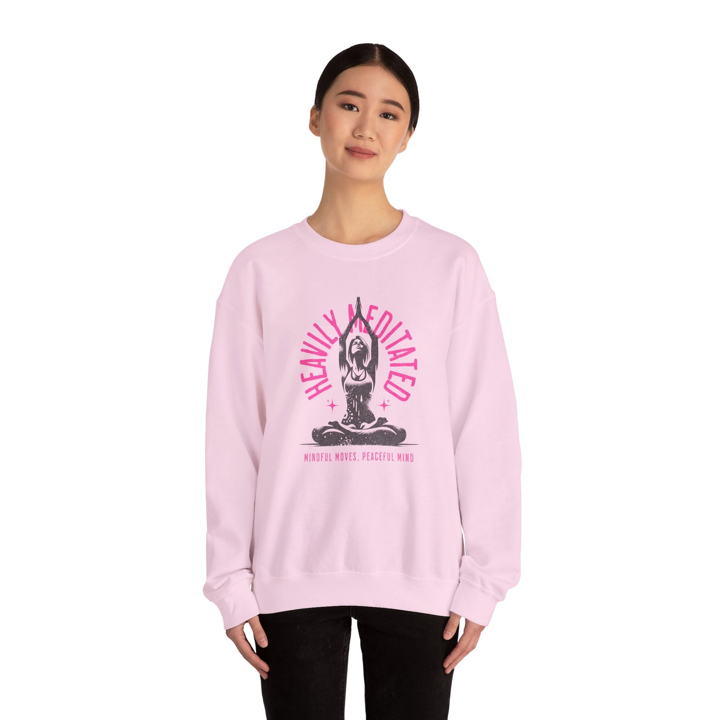 Meditation Inspired Crewneck Sweatshirt