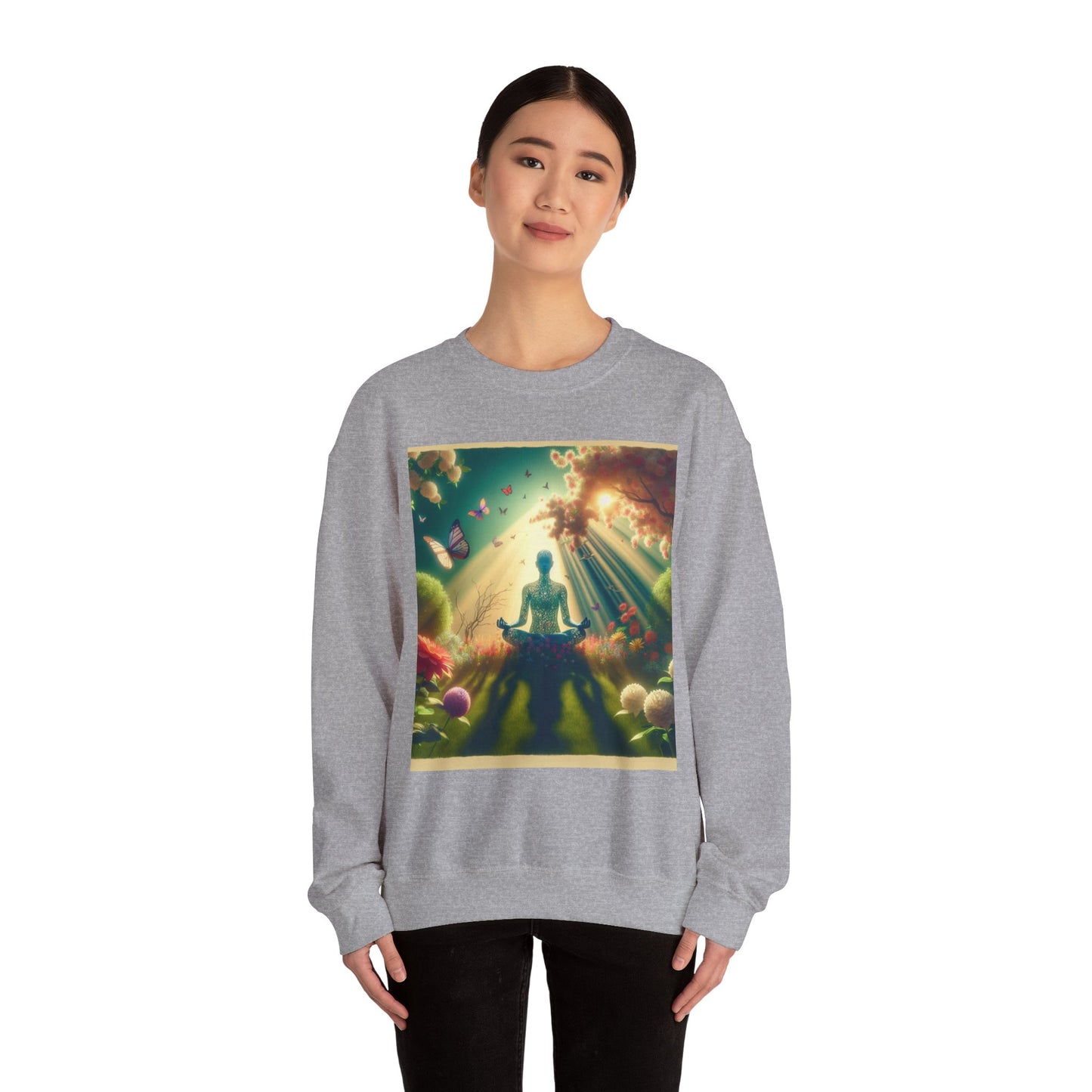 Meditation Bliss Crewneck Sweatshirt