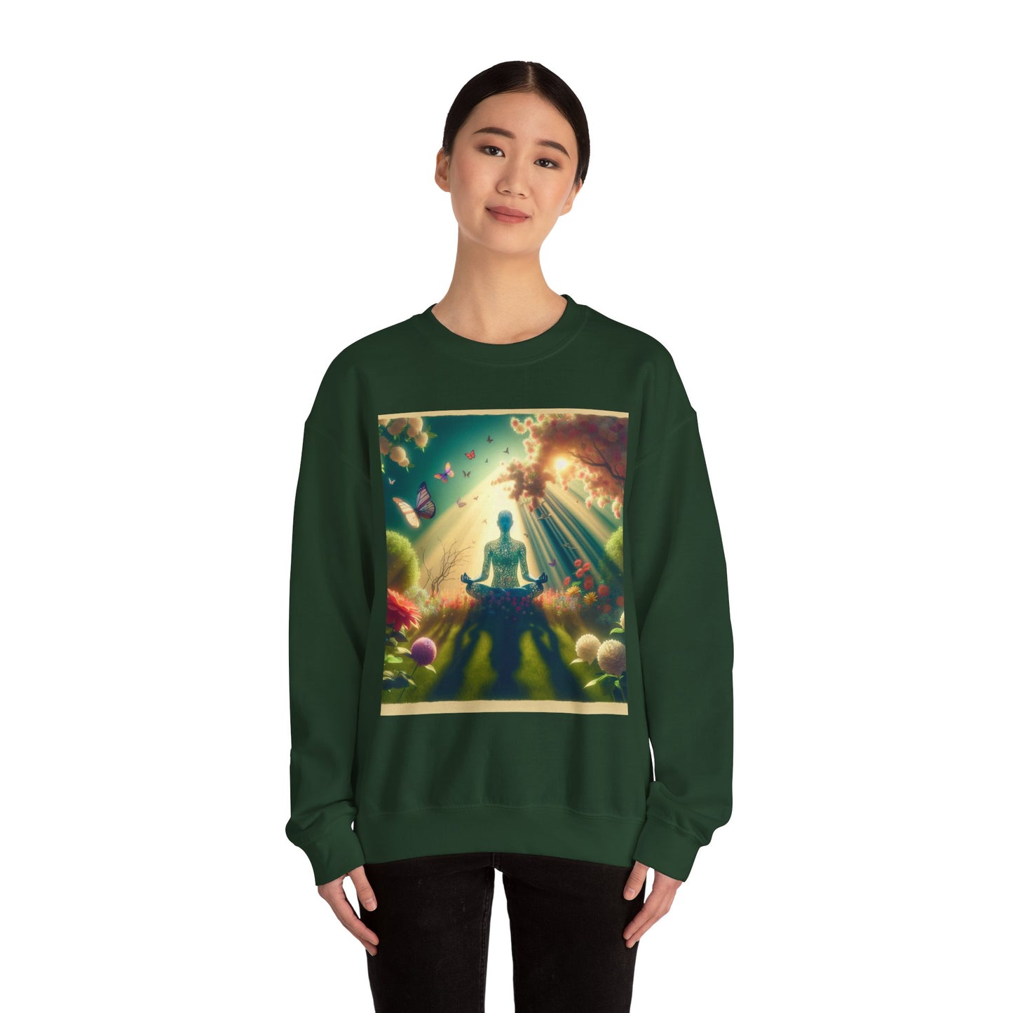 Meditation Bliss Crewneck Sweatshirt