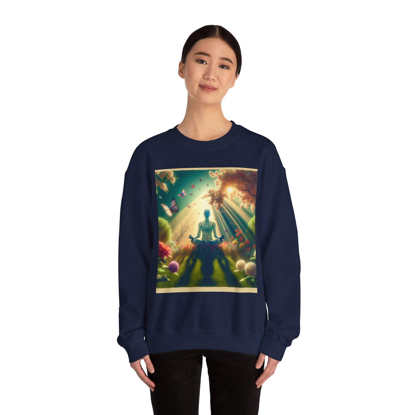 Meditation Bliss Crewneck Sweatshirt