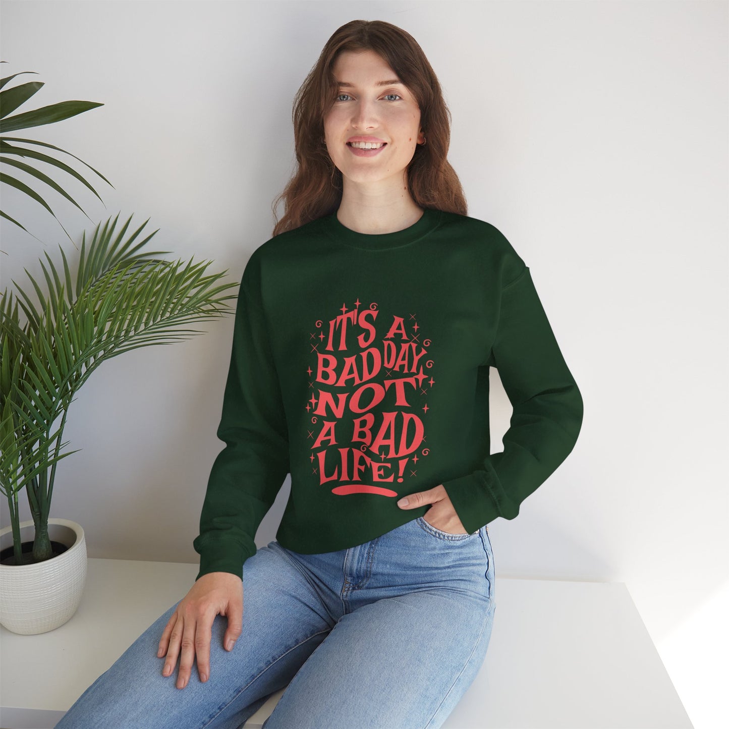 Motivational Crewneck Sweatshirt