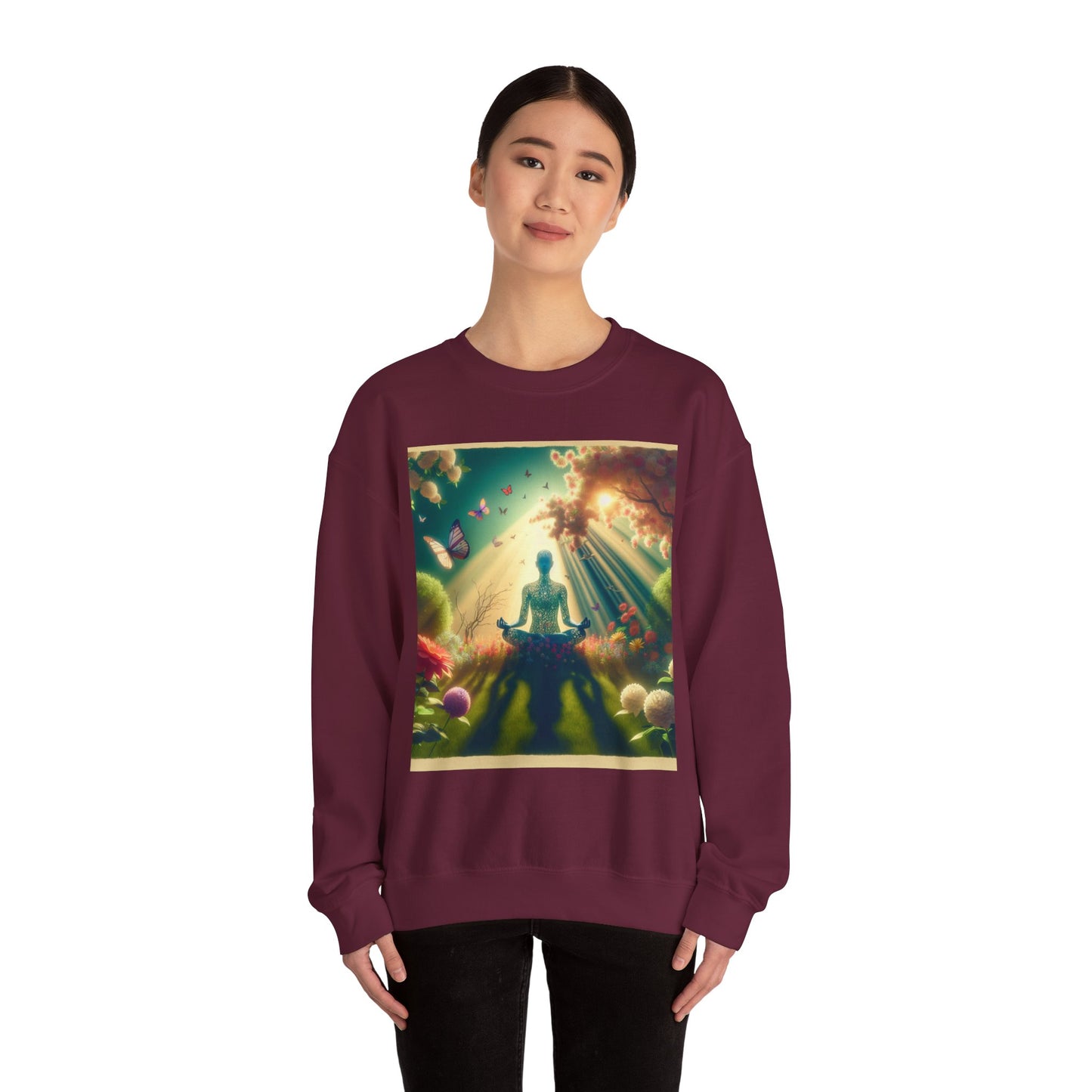 Meditation Bliss Crewneck Sweatshirt