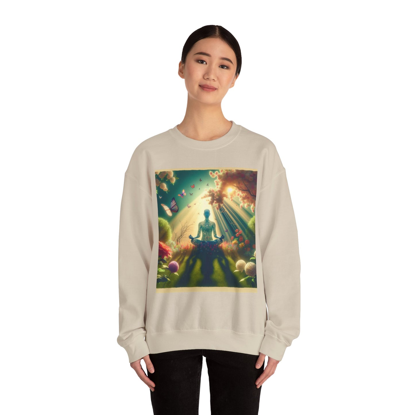 Meditation Bliss Crewneck Sweatshirt