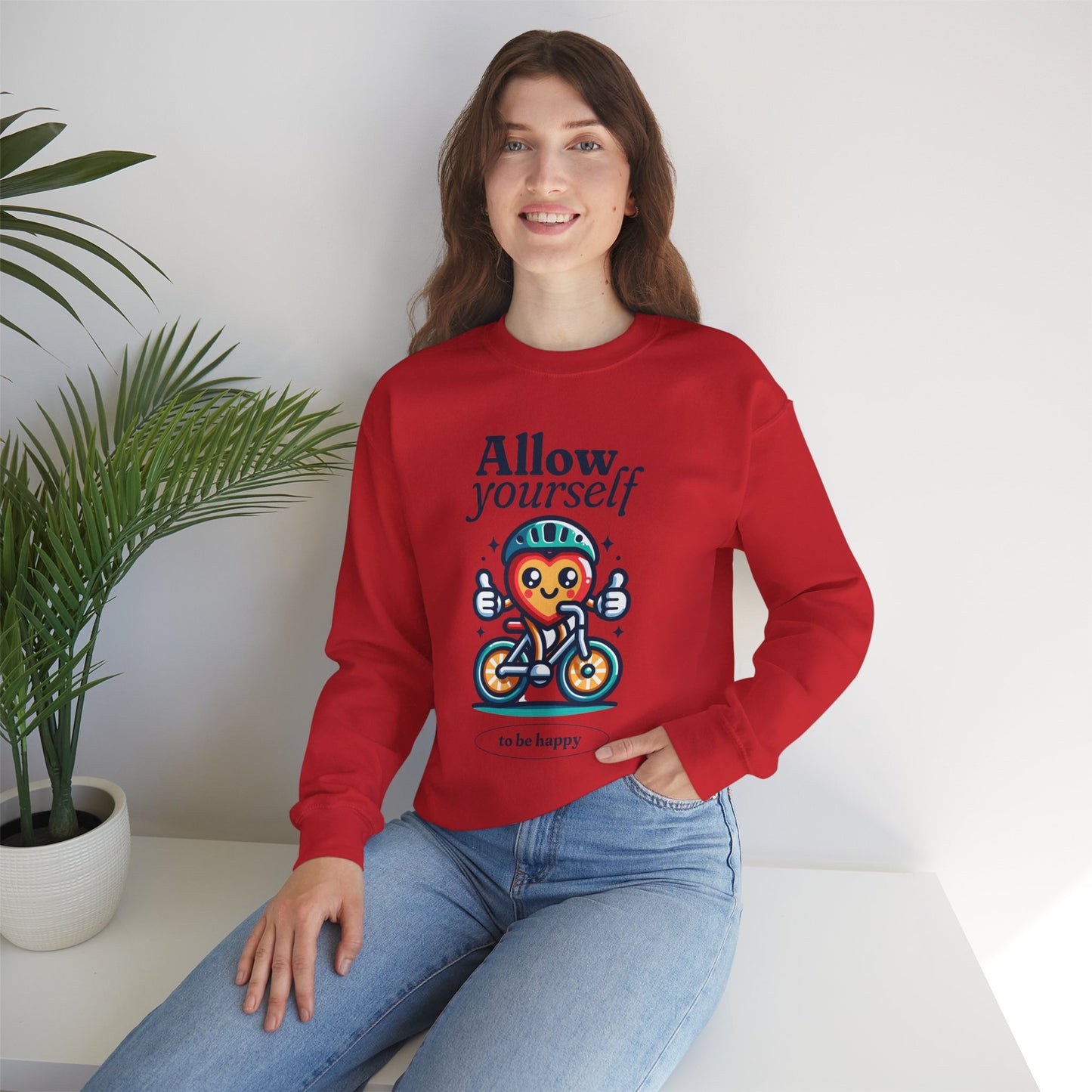 Allow Yourself to Be Happy Sweatshirt