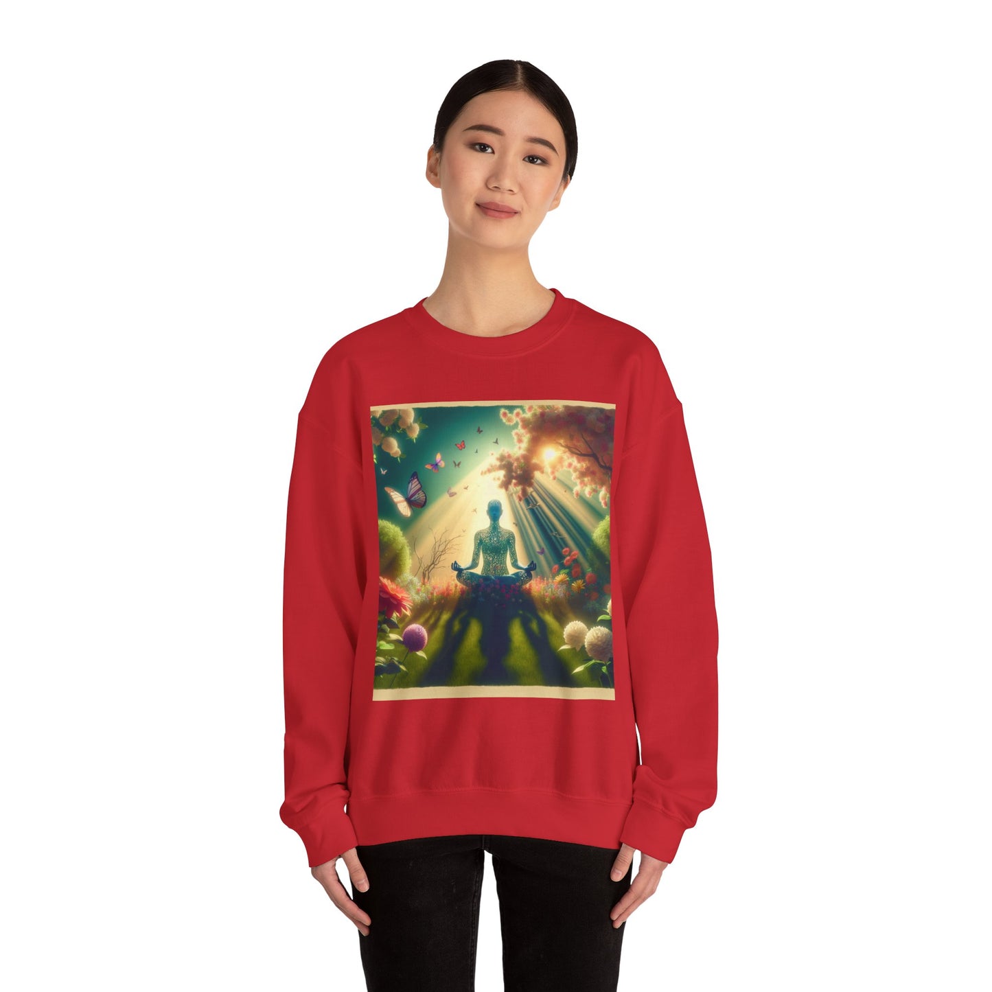 Meditation Bliss Crewneck Sweatshirt