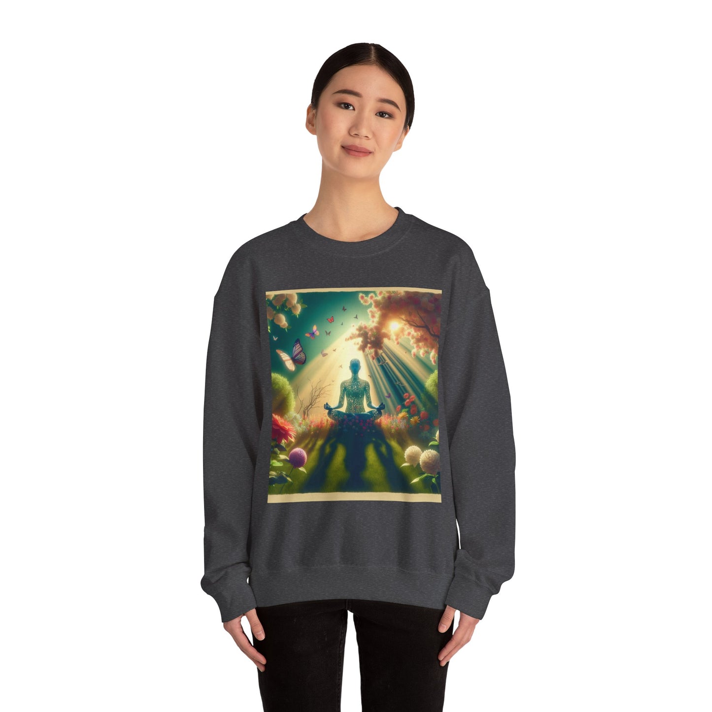 Meditation Bliss Crewneck Sweatshirt