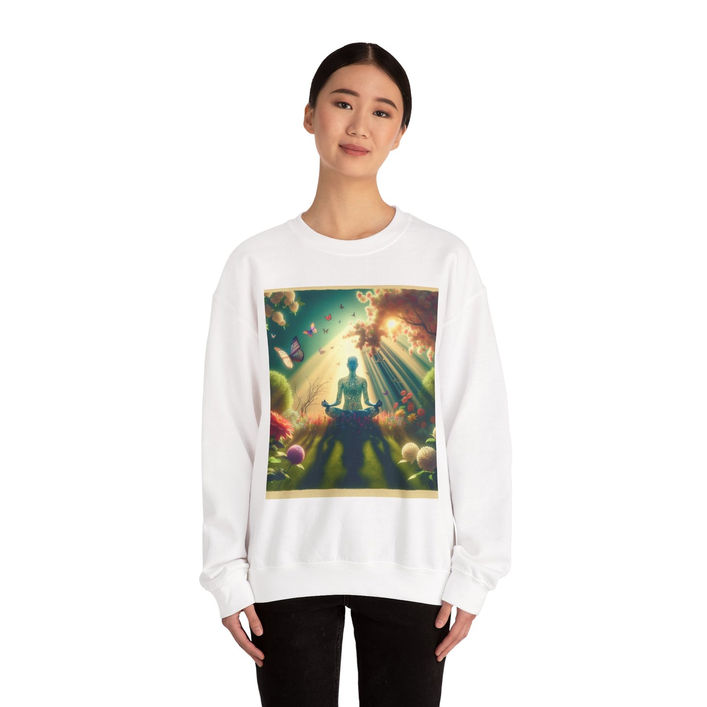 Meditation Bliss Crewneck Sweatshirt