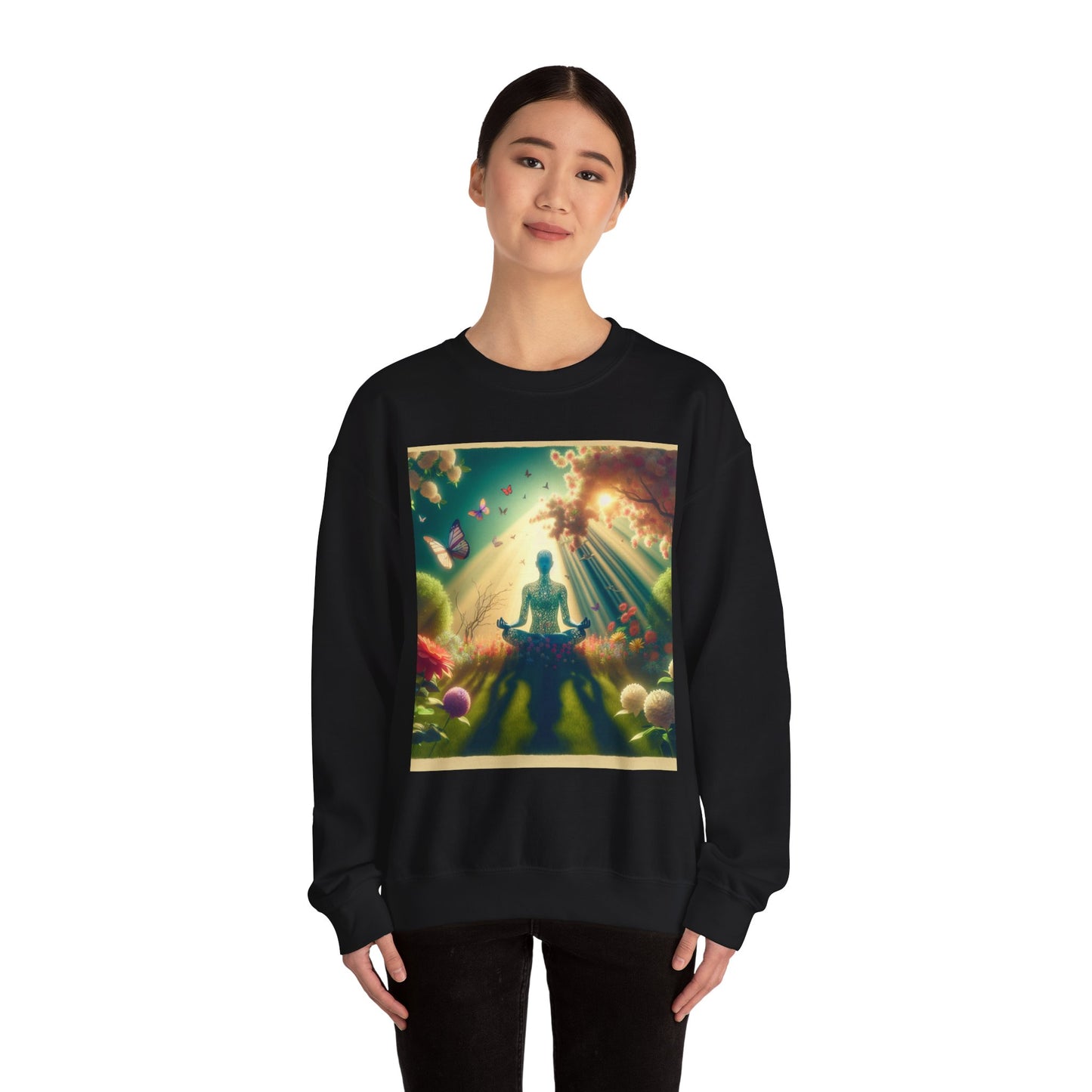 Meditation Bliss Crewneck Sweatshirt